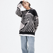 Swiss Swirl Men Sweater