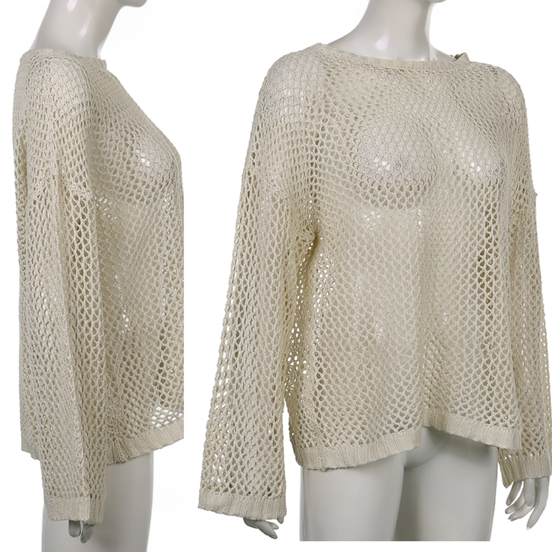 Belle Light Hollow Pullover