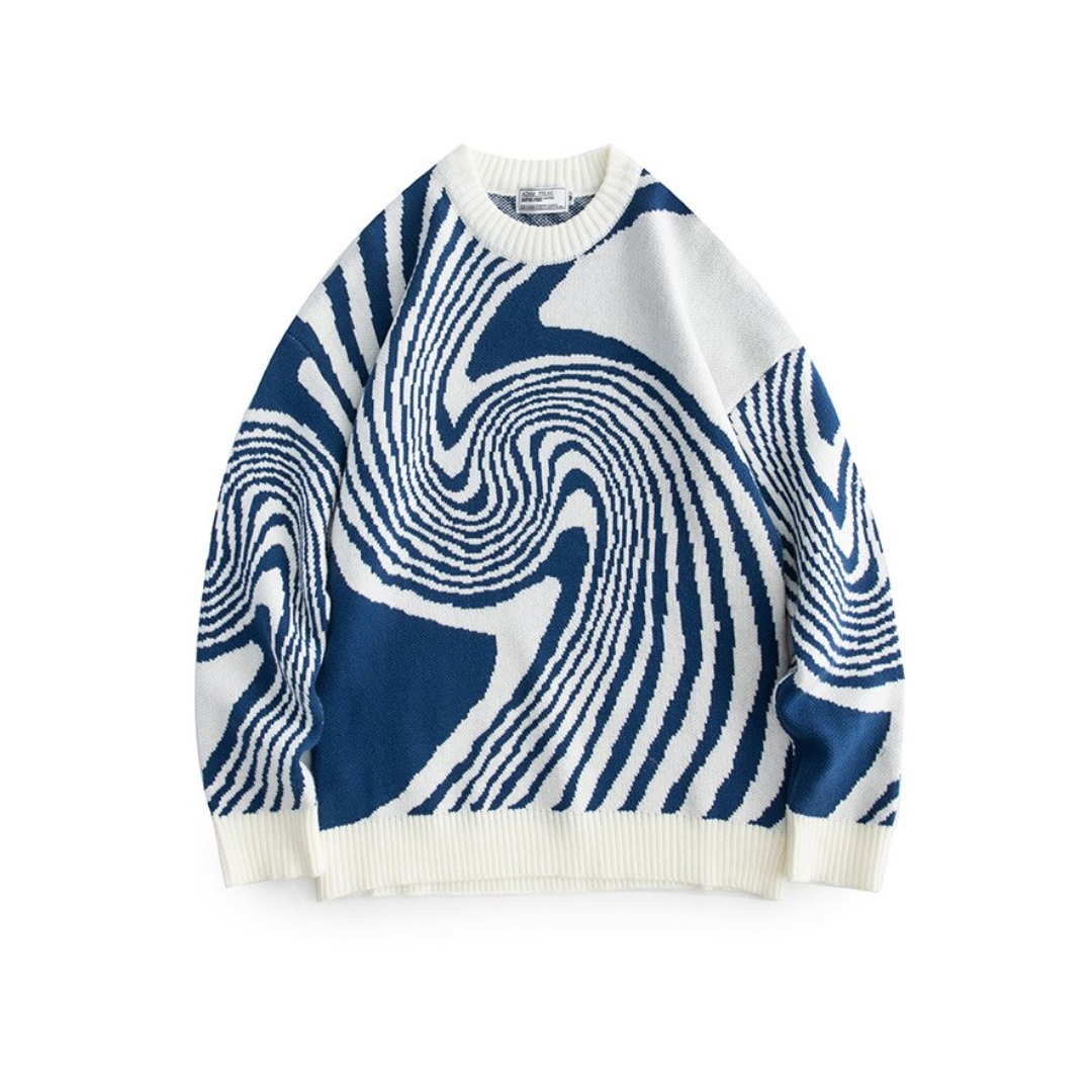 Swiss Swirl Men Sweater
