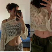 Belle Light Hollow Pullover