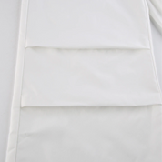 White Polyester Parachute Pants