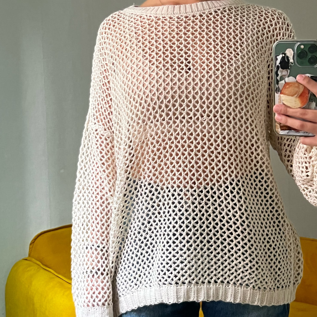 Belle Light Hollow Pullover