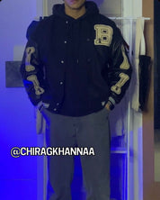 Black Tiktok Bone Jacket : Version B