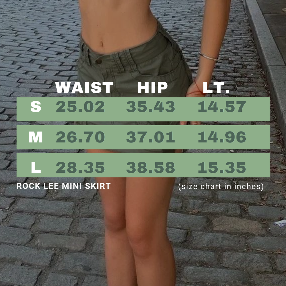 Rock Lee Mini Skirt