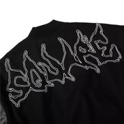 Black Varsity Jacket