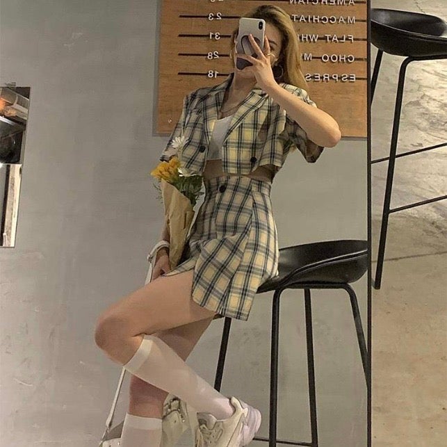 Sai Plaid set