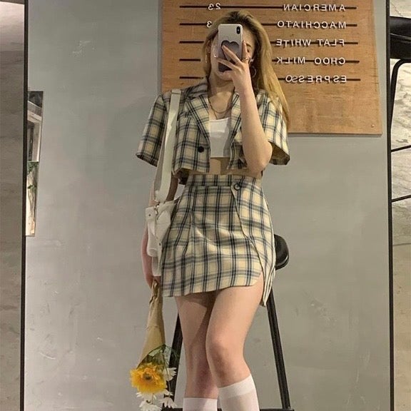 Sai Plaid set