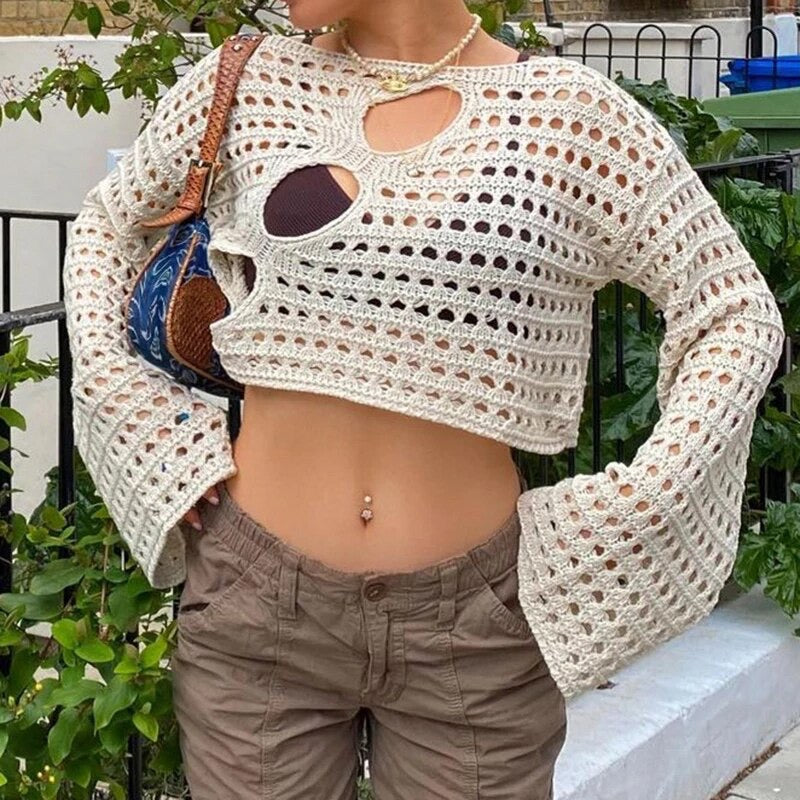 Y2K Cut Out Top