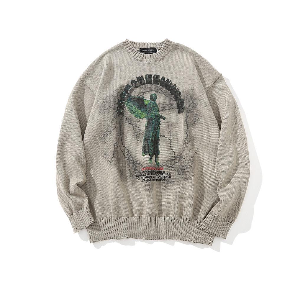 Angel Rising o-collar Sweater