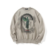 Angel Rising o-collar Sweater