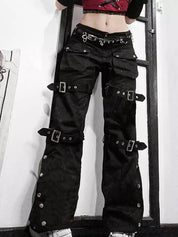 Gothic Belt Pants