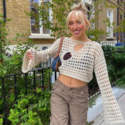 Y2K Cut Out Top