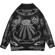Hayden Black Goth Pullover Jacket