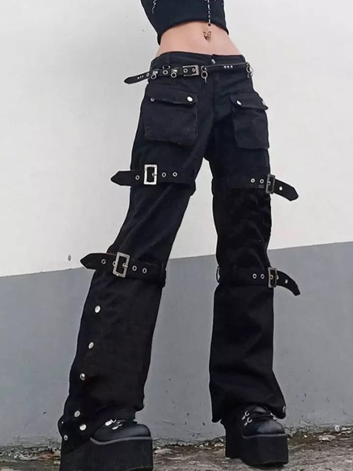 Gothic Belt Pants