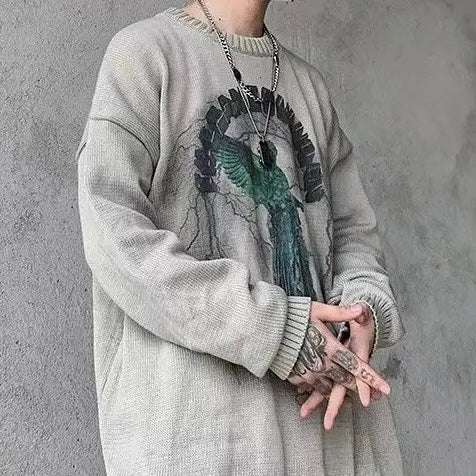 Angel Rising o-collar Sweater