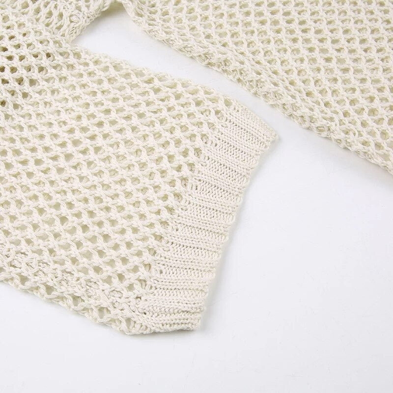 Star Hollow Net Shirt