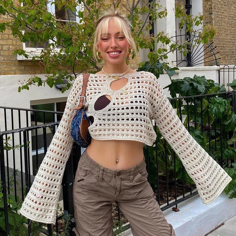 Y2K Cut Out Top