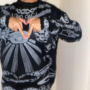 Hayden Black Goth Pullover Jacket