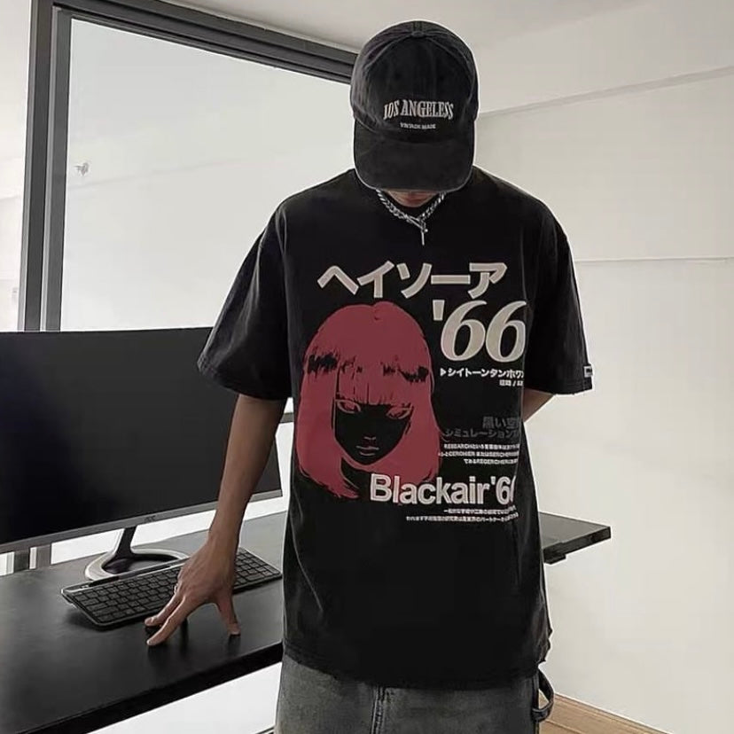 Joan Black Red Tshirt