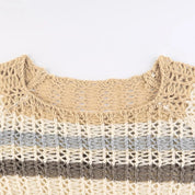 Kenny Cropped Crochet Top