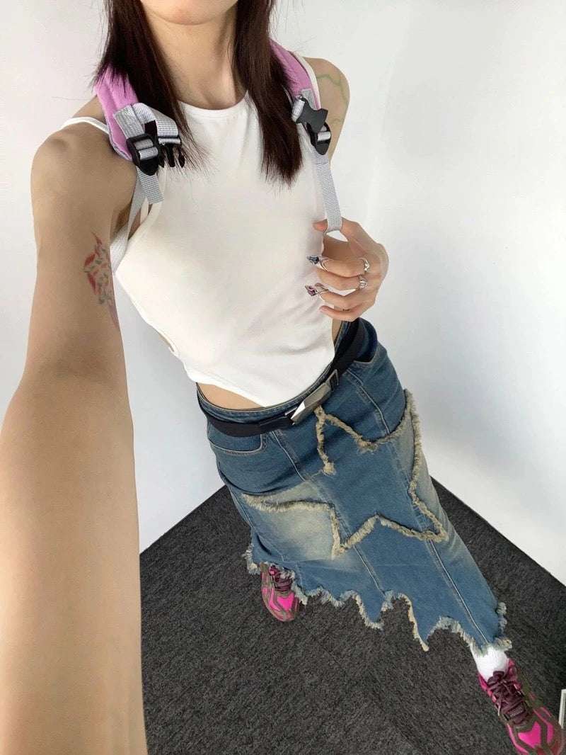Y2K Fairy Grunge Skirt