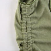Green Zip-up Vest