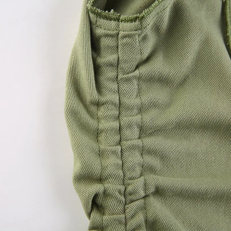 Green Zip-up Vest