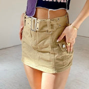 Cargo Mini Skirt