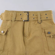 Cargo Mini Skirt