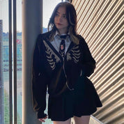 Skeleton Rhinestone Jacket