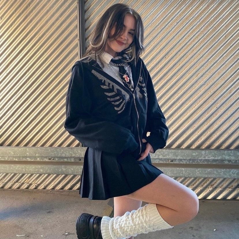 Skeleton Rhinestone Jacket
