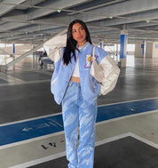 m soft Baseball Bee Flower Jacket