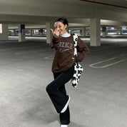 Vintage 80s inspired Brown Sweatshirt