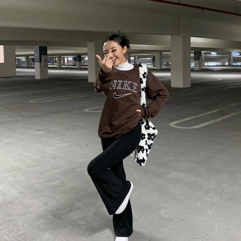 Vintage 80s inspired Brown Sweatshirt