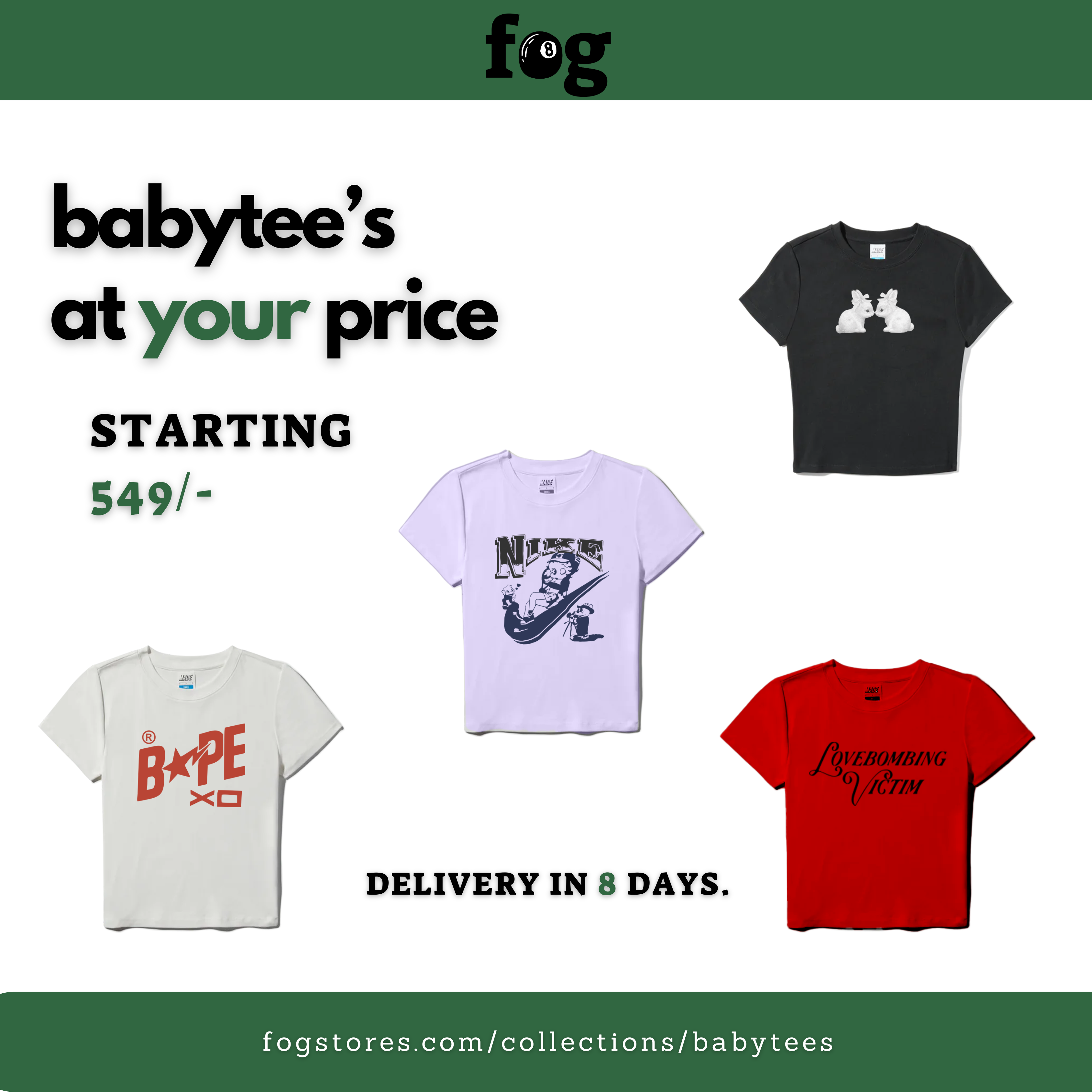 The Baby Tee Collection