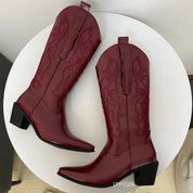 Cherry Red Cowboy Boots