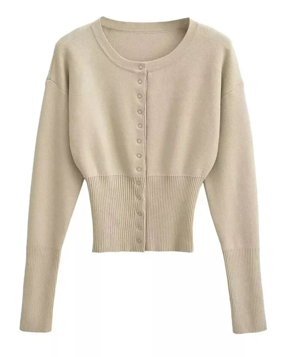 Chic Ribbed Knit Top