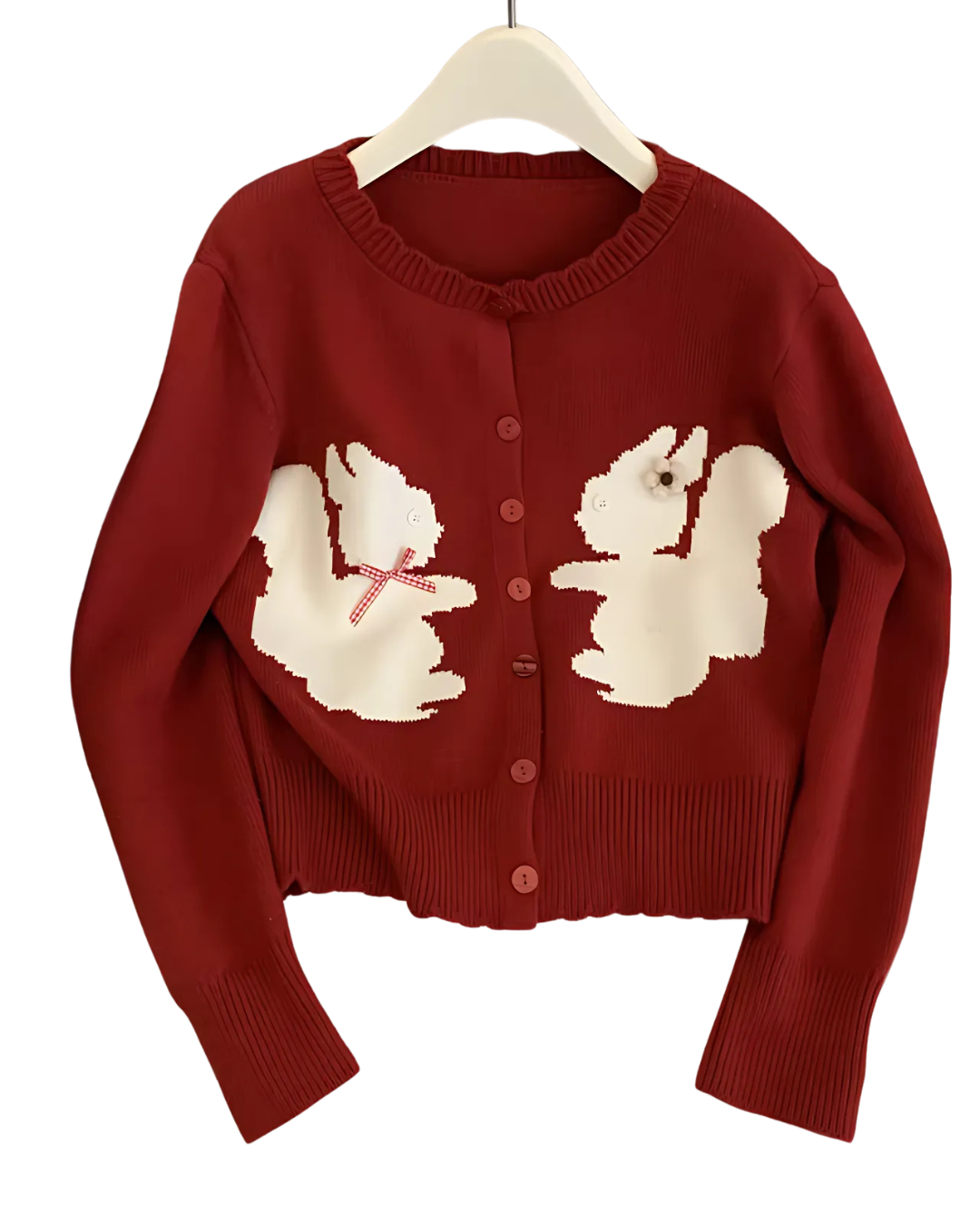 Red Rabbit Cardigan