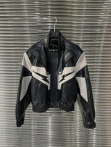 Zeus Black Leather Jacket