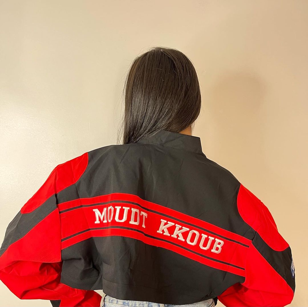 Black Red 2 Way Jacket