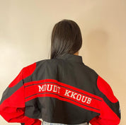 Black Red 2 Way Jacket