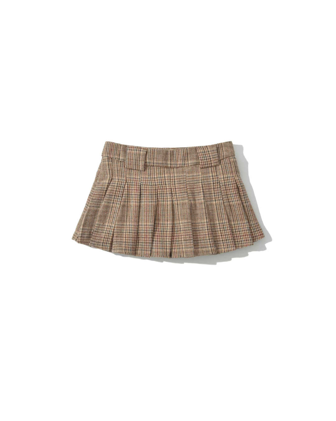 Line Pleated Skirt