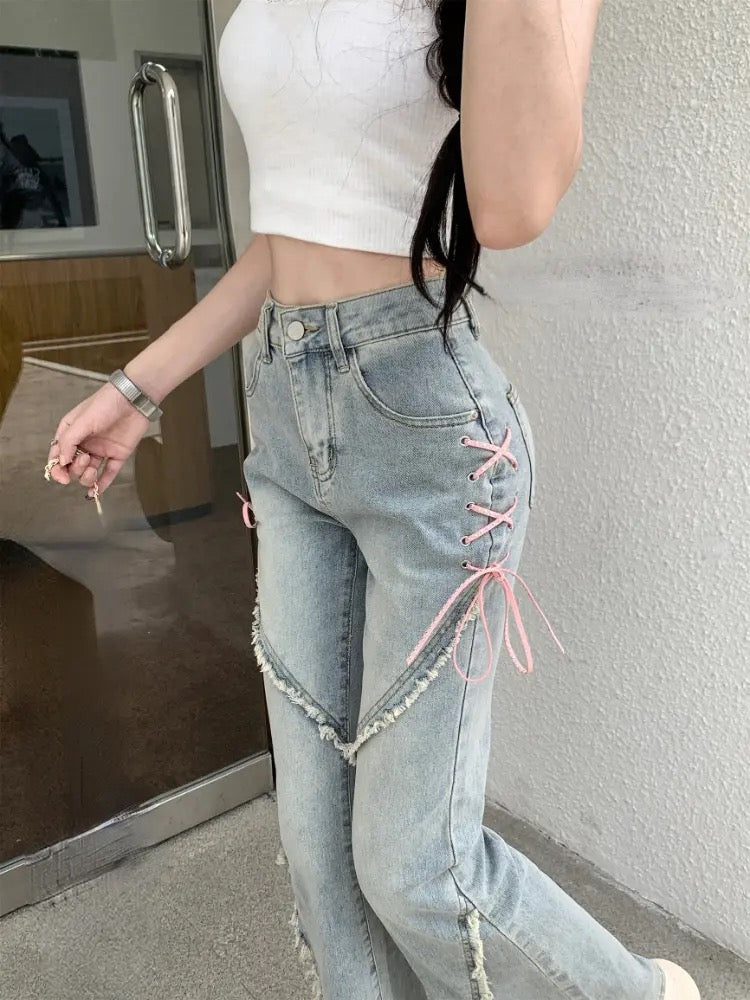 RIbbon Jeans