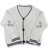 Star Sleeve Cardigan
