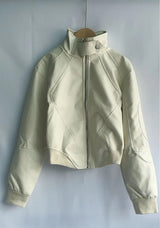 Pink Bow Leather Jacket