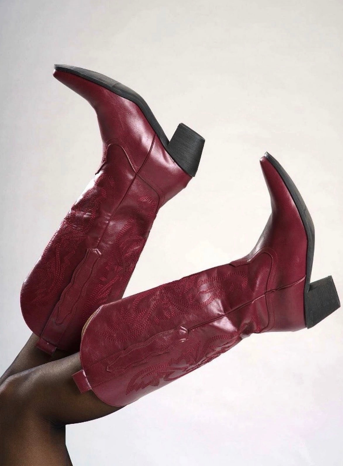 Cherry Red Cowboy Boots