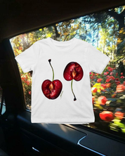 Two Cherries Baby Tee