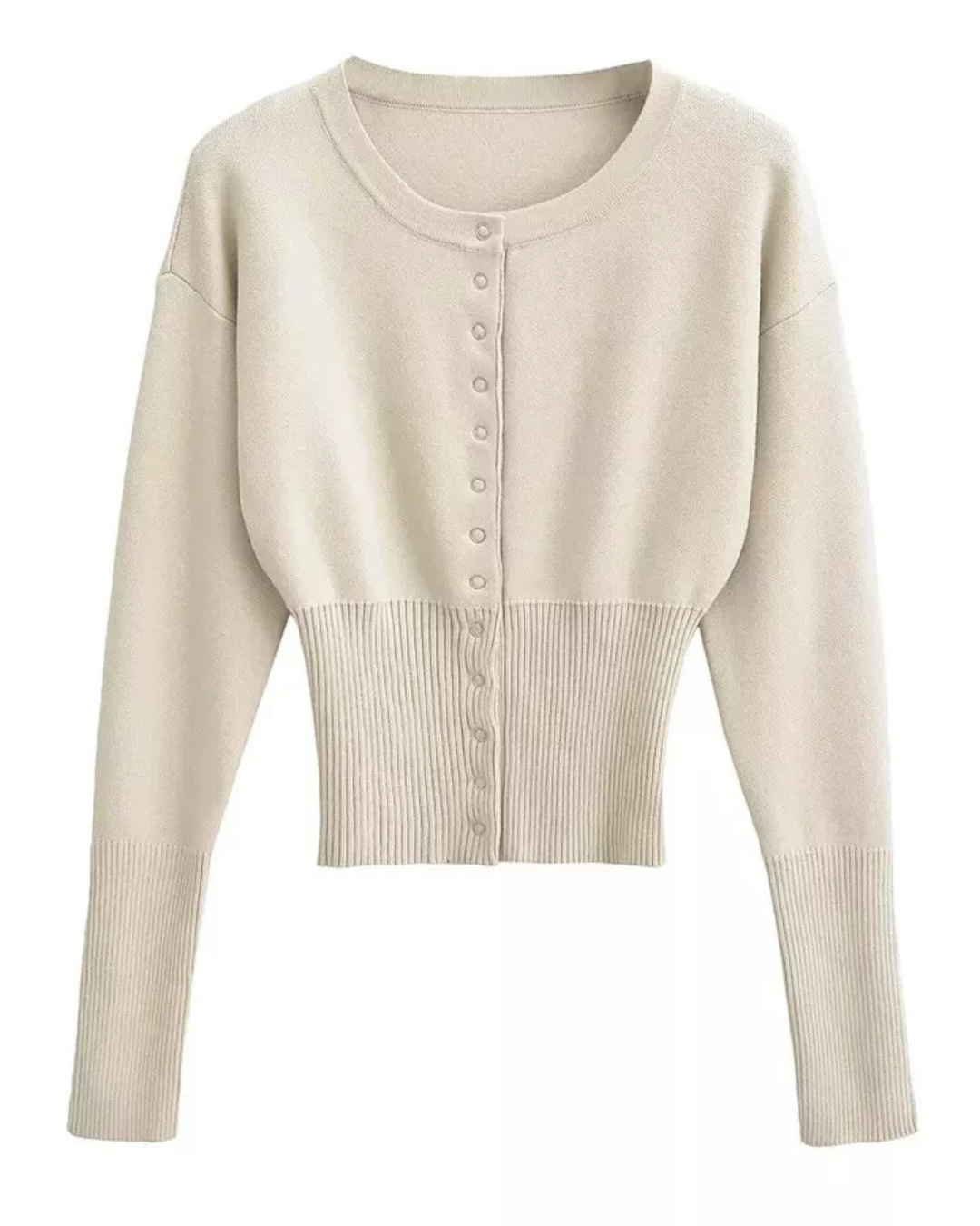 Chic Ribbed Knit Top