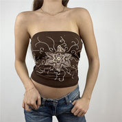 Brown Tube Top