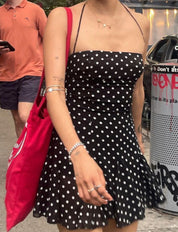 Polka Halter dress